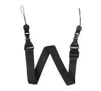 PHENOFICE Adjustable Black Canvas Camera Shoulder Strap with Padded Abs Material for Easy Attachment and Removal, Suitable for Laptop Harness and Crossbody Bag Use