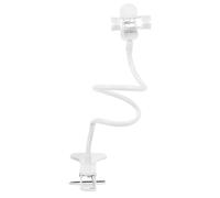 PHENOFICE Adjustable Overhead Phone Mount Stand with Flexible Goose Neck Design for Bed and Desk Use, Compatible with Tablets and Phones, Featuring Angle and Height Adjustment in Sturdy