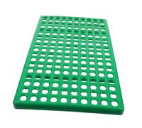 PHENOFICE Animal Cage Accessory Rabbit Feet Mat Ventilated Drain Pad Bunny Cage Base Pad 28.5x48.8cm