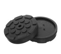 PHENOFICE Automotive Jack Rubber Pads 2pcs round Lifting Jack Pads for Improved Safety and Vibration Reduction Sturdy Black Rubber for Lifting Scenario