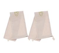 PHENOFICE Bags Storage Bread Closure 2pcs Drawstring Reusable Linen with, Natural Beige Baking Food Packaging for Homemade Suitable for Snacks and Cookies