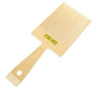 PHENOFICE Beige Hair Styling Comb for Men, Abs Material Flat Top Hairdressing Comb to Achieve Different Hair Textures and Does Not Damage Scalp, for Salon and Personal Use
