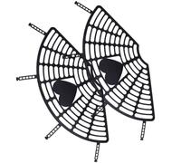 PHENOFICE Bike Protective Mesh Plastic 4pcs for 2 Sets Rear Seat, Useful Creative Bike Accessories with Simple Installation, Sturdy Protection Tool and for Boys Cycling
