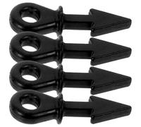 PHENOFICE Bowstring Dampener Suitable for Bow for 4pcs Replacement Rubber Stabilizer Kit Shock Absorber to Reduce Vibrations and Prevent Injury in and Gyms