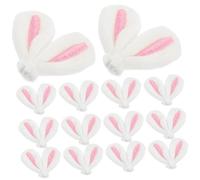 PHENOFICE Bunny Ears Childrens Hairpin Decor 20pcs Rabbit Ear for Diy Hair Clips Accessories for Women