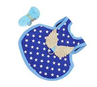 PHENOFICE Chicken and Duck Cloak Pet Vest Adjustable Harness Beware of Chicken Stylish Accessory for Hens