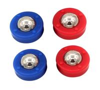 PHENOFICE Children’s Mini Tabletop Sand Fox Rolling Beads Set - 4 Pcs Blue Red Funny Rolling Balls for Table Soccer Game Accessories, Family Fun Indoor Game Supplies