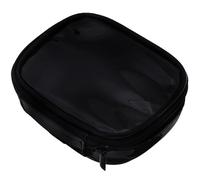 PHENOFICE Cosmetic Bag with Lid, Lightweight Portable Mini Makeup Pouch, Plastic and Pu Material for Travel and Outdoor Use, for Girlfriend or Wife