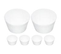 PHENOFICE DIY Foams Cupcake 6Pcs Medium Size Cake Model for Wedding Displays and Cake Decorating Practice