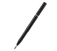 PHENOFICE Double-Ended Retractable Lip Brush 4.7In Metal Concealer and Eyebrow Brush Portable for Travel Makeup Application Women