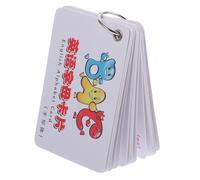 PHENOFICE Educational Alphabet Flash Cards for Portable Moderate Letter Cards Tear-resistant Reusable Learning Tool for Preschool and Early Childhood Education