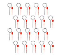 PHENOFICE Fire Extinguisher Secure Hold with Tamper Seals Pull Pins Fire Equipment Lock Pins for Safety
