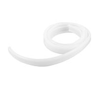 PHENOFICE Flexible White PVC LED Strip Diffuser Cover with Glarefree Comfort and Bendable Curved Design, Modern Style LED Strip Light Channel for Party and DIY Lighting Applications