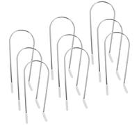 PHENOFICE Hot Curler Clips Replacement Set 16Pcs Stainless Steel Hot Roller Securing Pins Roller Jaw Clamps and Curlers Uk