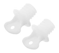 PHENOFICE Hot Water Bottle Stopper Replacement Caps Stoppers 2pcs Plastic Leakproof Reusable Resistant to Breakage and Deformation for Small Hot Water Bags