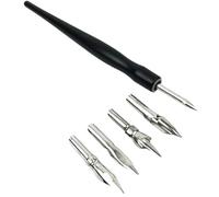 PHENOFICE Infiltration Line Pen Panel Liner Accent Set Multiple Nibs for Model Painting and Handicraft Drawing, Leak-resistant Decorative Art Pens for Hobbyists and Artists