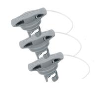PHENOFICE Kayak Valve Caps 3pcs High Pressure Air Valve Plugs for Inflatable Paddle Boards Canoes Leak Seal Replacement Accessories for Outdoor Use