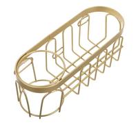 PHENOFICE Kitchen Sink Organizer Easy Installation with Stainless Steel Kitchen Brush Holder 2-in-1 Sink Sponge Dispenser and Dish Scrubber Holder Spacesaving Design for Bathroom