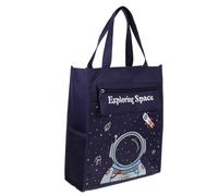 PHENOFICE Large Capacity Pen Bag Stylish Tote for Stationery Books Files Lightweight Design for School Office Use for Friends Family Aesthetic Storage