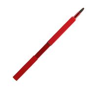 PHENOFICE Lip Brush for Metal and Portable Nylon Tube with, Retractable Handy Lipstick Applicator Daily Makeup and Professional Beauty Salon Use
