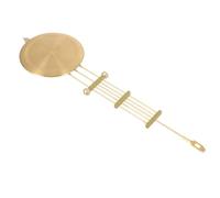 PHENOFICE Metal Clock Pendulum Replacement Parts for DIY Clock Making Iron Material with Golden Finish Suitable as Gift for Birthdays