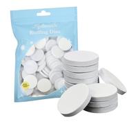 PHENOFICE Nail Buffing Discs Polishing Pads Self-adhesive Replaceable 50pcs White Fused Alumina Material for Shine Nail and Trimming in Art