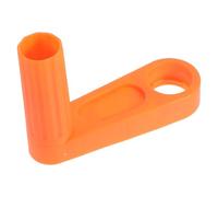 PHENOFICE Orange Plastic Hose Reel Crank Handle Replacement for Garden Hose Easy Installation Sturdy Hard Plastic Winder Handle Accessory for Outdoor Watering Equipment