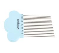 PHENOFICE Paper Rolling Comb Tool for Quilling Crafts Handmade Cartoon Style for Beginners and Hobbyists Random Color