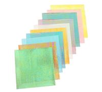 PHENOFICE Pearlescent Glitter Origami Paper 15cm Square 20 Sheets 10 Colors for Kids DIY Crafts Handmade Folding Cranes Scrapbooking Decorative Paper for Art Projects