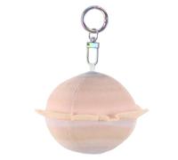 PHENOFICE Planet Keychain: Solar System Keychain - Planet Stuffed Animal Charm Backpack Pendant - Space Themed Party Favors Classroom Prize Gifts for Women Girls (Saturn)