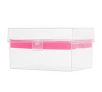 PHENOFICE Plastic Pipette Tips Box with Transparent Lid Compact Storage Container for Laboratory Pipettor Tips Multipurpose Plastic Holder for Scientific Research and Sample Tubes