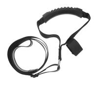 PHENOFICE Portable Black Nylon Deer Dragging Rope with Plastic Handles, Sturdy Hunting Strap for Prey and Deer in Field and Forest, Sturdy Outdoor Hunting Accessory with Pressure Resistance