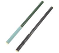 PHENOFICE Portable Writing Brush Pen 2pcs for Beginners and Professionals Assorted Color Steel Hair Material Smooth Writing with Ink for Business Signing and Watercolor Painting