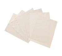 PHENOFICE Pre-Cut Chamois Cloth Pottery Tools Beige Chamois Cloth 6 Sheets Absorbent and Easy to Trim for Pottery Smoothing and Trimming Tasks for Clay Modeling