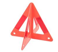 PHENOFICE Reflective Triangle Warning Sign for Car and Tractors, Lightweight Plastic Emergency Road Safety Kit, Convenient to Carry and Store, for Road Construction and Roadside Assistance