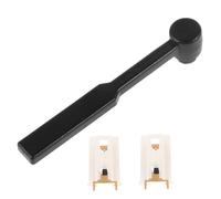 PHENOFICE Replacement Needle for Record Player with Aluminum Stylus and Cleaning Brush, Sound Reproduction, Stable and Audio Performance, Classic Vintage Style for Turntable Phonograph