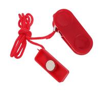 PHENOFICE Replacement Treadmill Key with Magnet Safety Lock for Running Machines, Red Abs Material, Emergency Stop Function Protects User from Injury, Suitable for Home and Gym Use