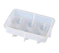 PHENOFICE Reusable White Silicone Mold Kit for DIY Resin Ring Cone Storage Rack Mirror Effect, for Wedding Hair Accessories and Necklaces Display