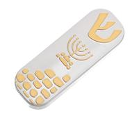 PHENOFICE Scroll Holder For Mezuzah Hebrew Scroll Mezuzah Case Painted Design For Door Frame Or Wall - Enhance Cultural Ambiance In Any Room