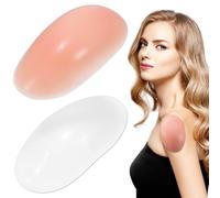 PHENOFICE Silicone Shoulder Pads for Women, Anti- Adhesive Shoulder Strap Cushions 4 Pairs Easy to Use and Washable, for Enhancing Clothing Fit and Comfort