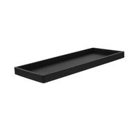 PHENOFICE Silicone Vanity Tray for Bathroom Counter Multifunctional Storage Tray for Kitchen Living for Organizing Keys Cosmetics and Rings