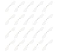 PHENOFICE Simulated Dragonfly Wings Lightweight and Elegant Decoration White 20pcs Organza for Earrings and Hair Accessories for Party and Tourism Crafts