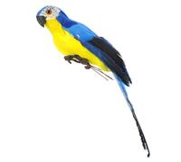 PHENOFICE Simulation Bird Adornment Garden Decoration for Outdoor Scene Realistic Foam Parrot Ornament Vivid Colors and Delicate Craftsmanship, for Patio Lawn and Home Garden Decor