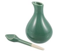 PHENOFICE Spa Ceramic Oil Bottle for Aromatherapy Blending and Dispensing Multipurpose Essential Oil Container for Thai Massage Beauty Salon and Spa Centers