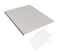 PHENOFICE Stainless Steel Chopping Board Dough Kneading Marble Cutting Board Butchers Block Easy Maintenance for Kitchen