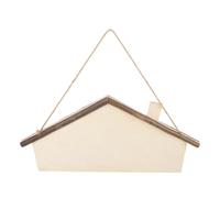 PHENOFICE Unfinished Wood Plague Wooden Plaques for Craft DIY Wood Plague Beige Smooth Blank Hanging Board with Hemp Rope Home Decor for Christmas New Year's