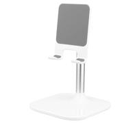 PHENOFICE Universal Phone Support and Tablet Mount with Adjustable Angle 5-45 Degrees and Height 0-75mm, Abs and Aluminium Alloy Desk Accessory for Watching Videos and Learning