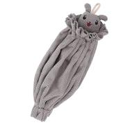 PHENOFICE Wall Mountable Trash Bag Holder with Lightweight Microfiber Material and Compact Design, Enough Capacity to Store Large Size and Items, for Home and Bathroom Hanging Storage