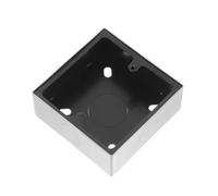 PHENOFICE Wall Switch Socket Box Electrical Outlet Junction Box and Easy Installation Stainless Steel Type 86 with Surface Mount Dustproof for Electrical Devices in Homes and Offices