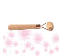 PHENOFICE Wooden Face Roller Massager for Eye Beauty and Facial Massage, Multi-Functional Plastic Rolling Massager to Promote, for Personal Use and Professional Therapy